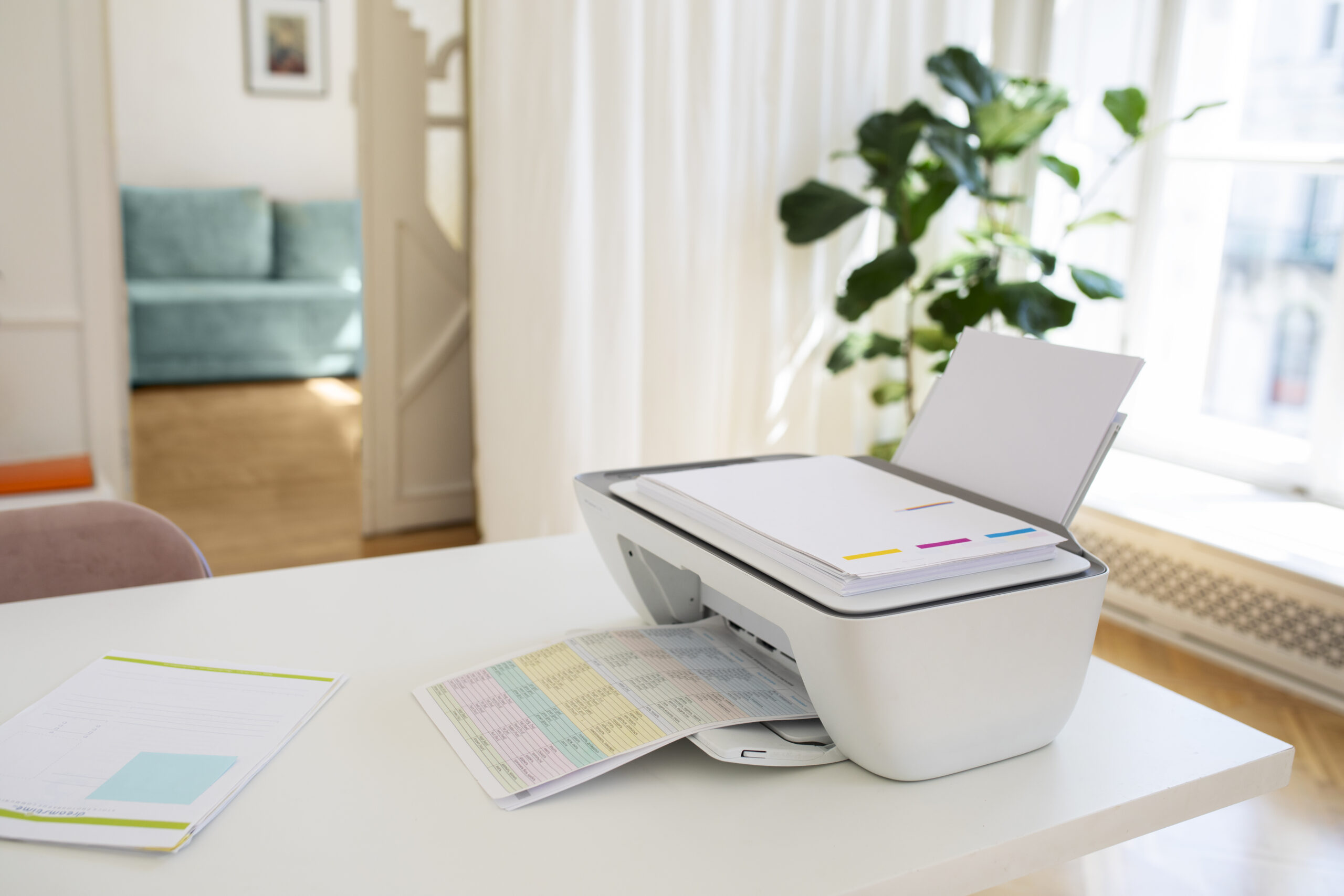 Refurbished office printer category for shared workspace use